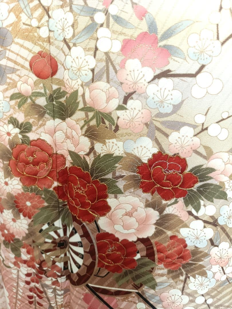 正絹振袖　フルセット　長襦袢付き　成人式　卒業式