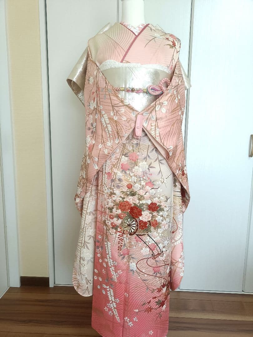 正絹振袖　フルセット　長襦袢付き　成人式　卒業式