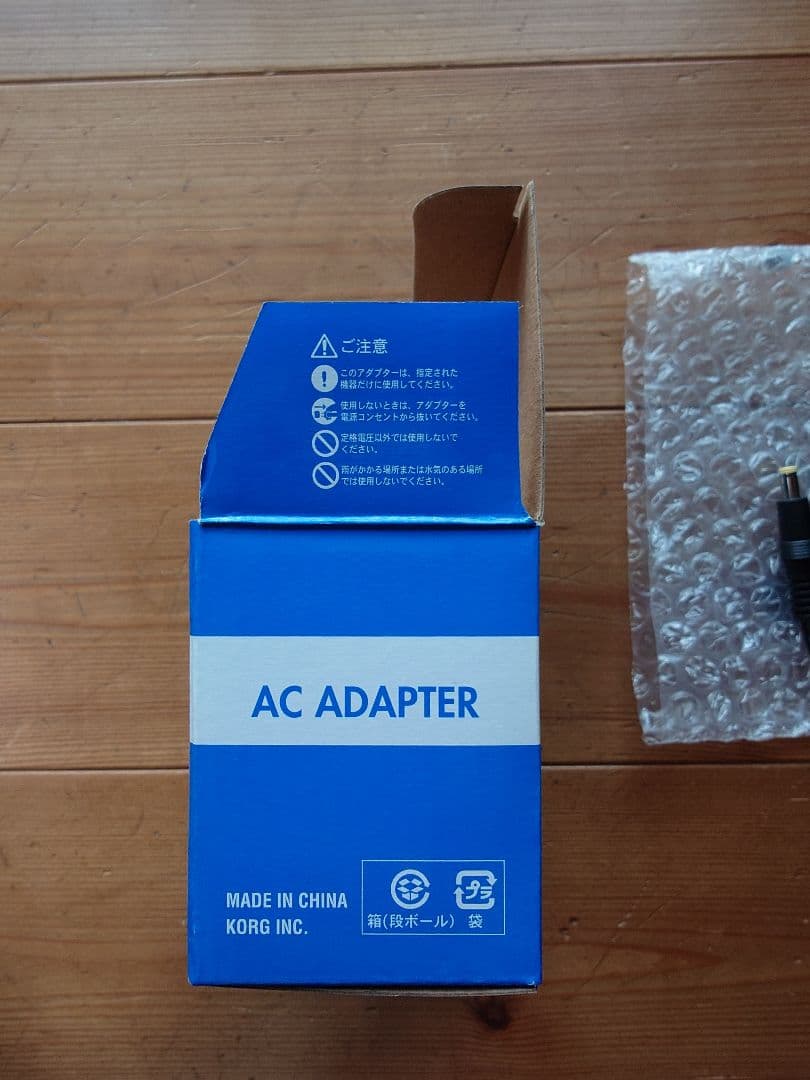 【新品】KORG KR mini リズムマシン　本体と純正アダプター