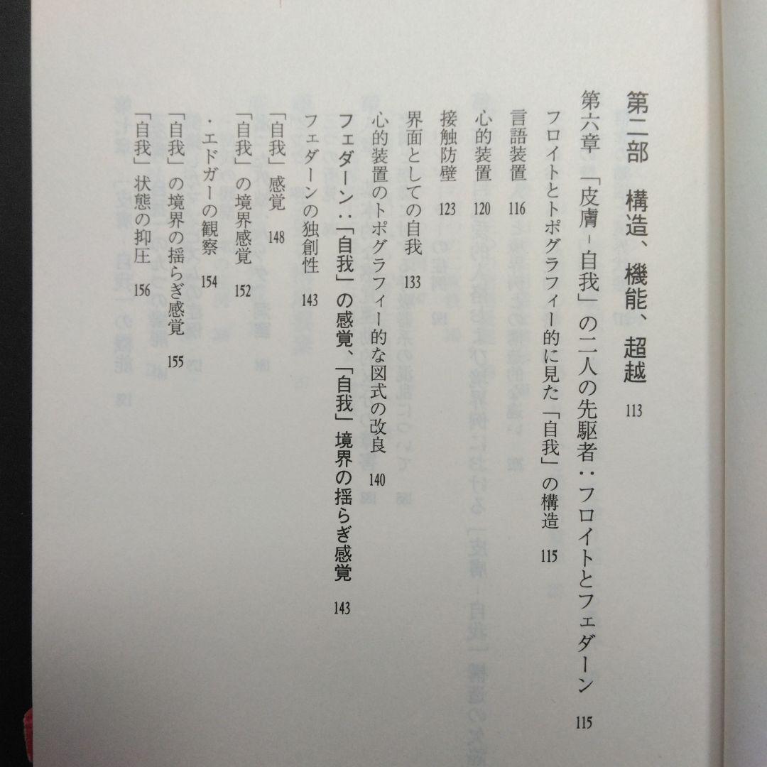 皮膚－自我 ディディエ・アンジュー 皮膚としての自我 言叢社 哲学 臨床