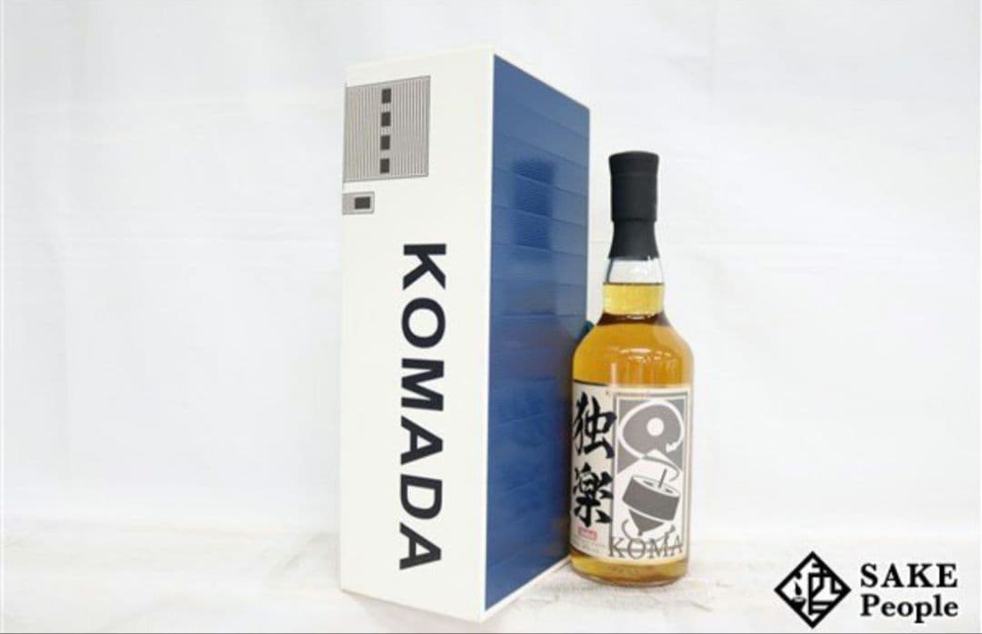 駒田蒸留所へようこそ、独楽ウィスキーボトル700ml新品未開封