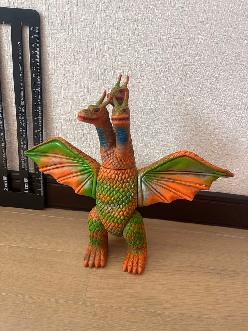 キングギドラ　ブルマァク　ソフビ　当時物