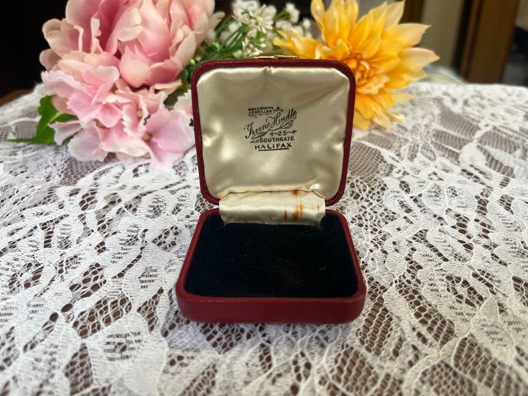 【現品限り】英国 アンティーク ジュエリーボックス Irvine Hindle