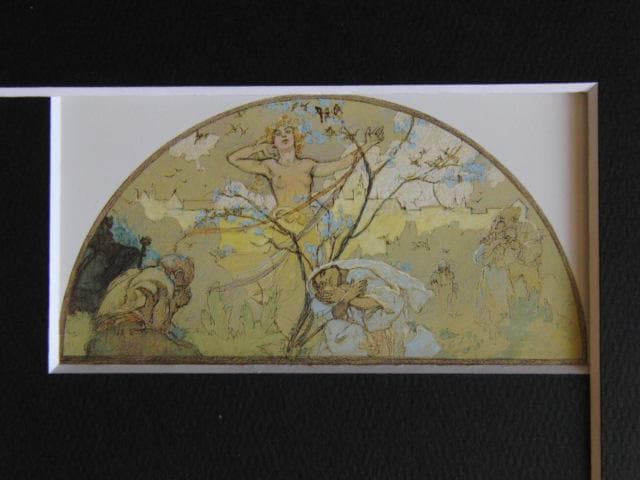 アルフォンス・ミュシャ、フラホル協会の壁画のための習作