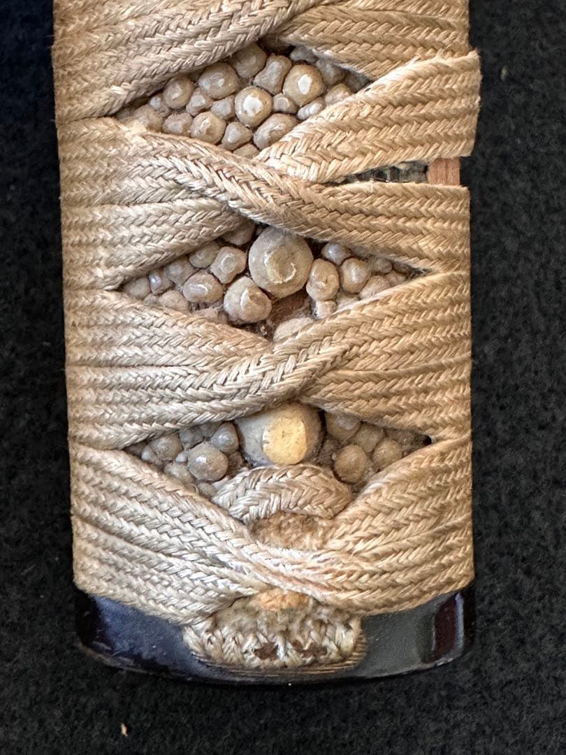 脇差時代拵え　残欠刃引合法カット品　日本刀　本歌　玉鋼日本刀　長さ約53cm D