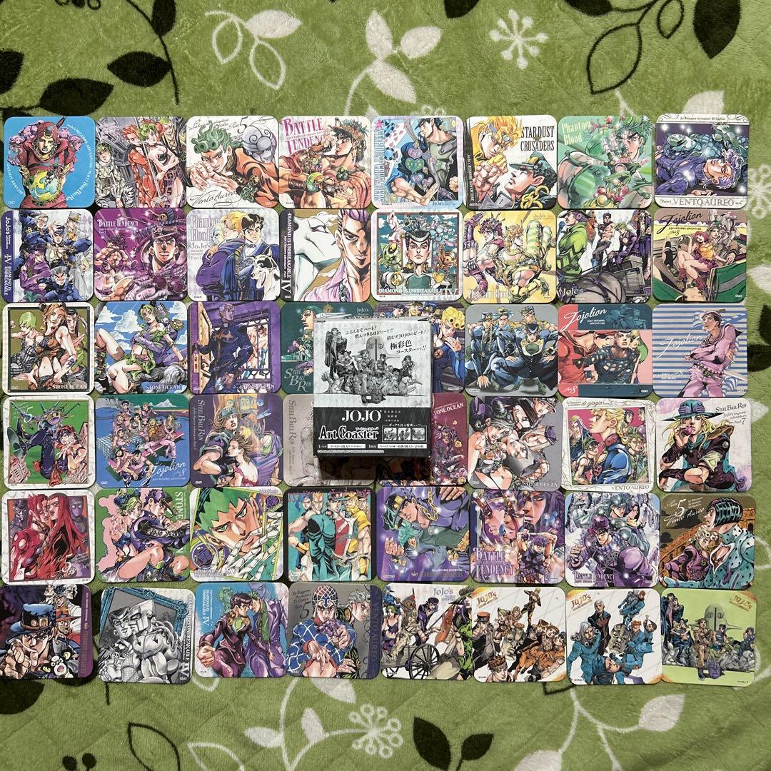 ジョジョの奇妙な冒険 荒木飛呂彦展 原画展 アートコースター 48種