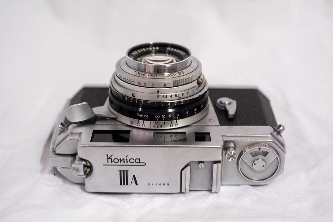 【動作品】Konica ⅢA レンジファインダーカメラ