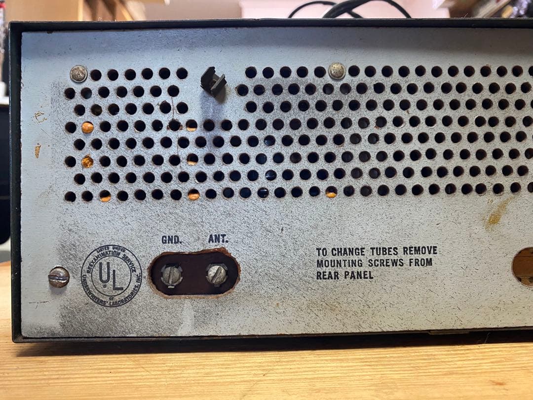 [変更] Hallicrafters sw-500 短波　受信機　ジャンク