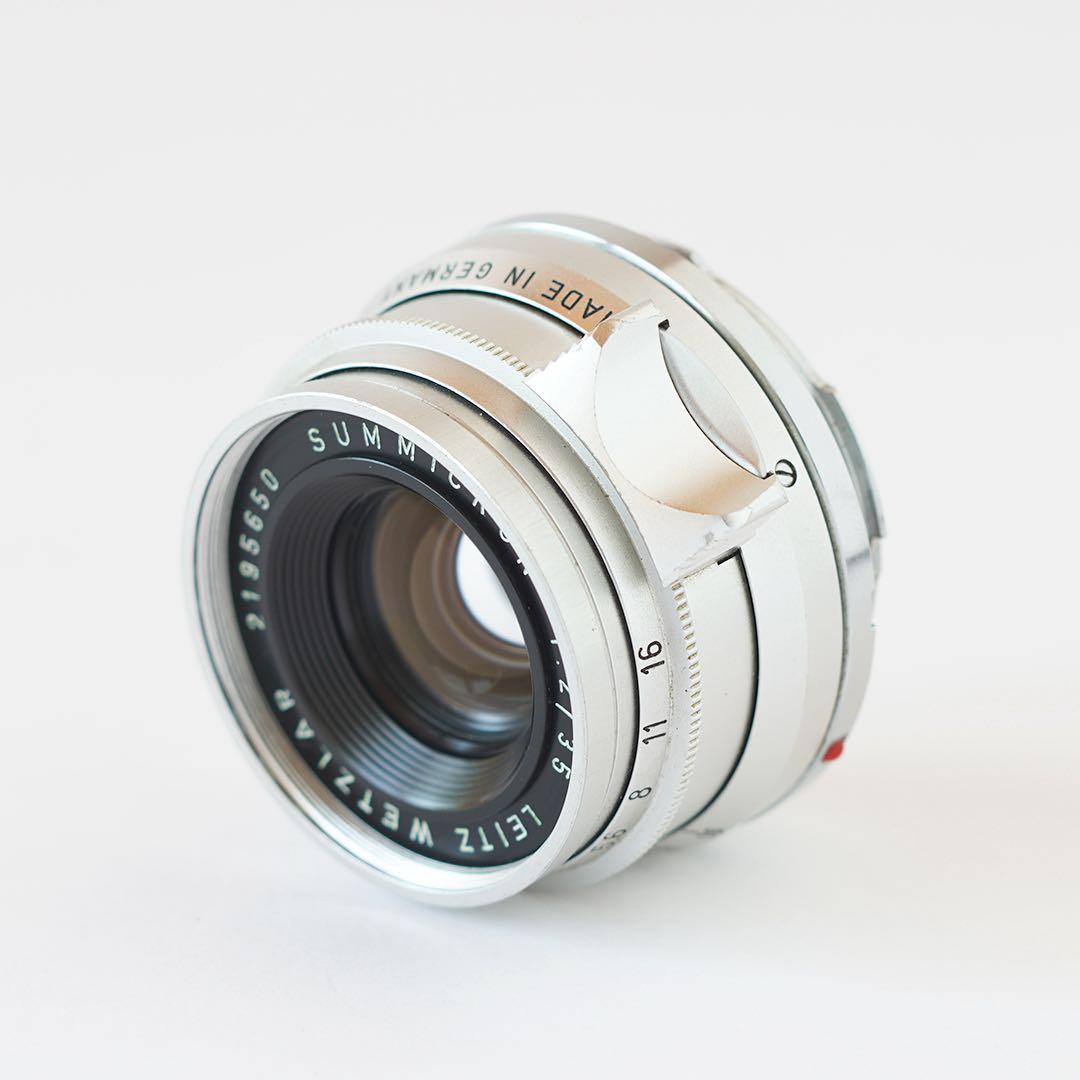 Leica Summicron 35mm f2 8枚玉ドイツ製Mマウントおまけ付