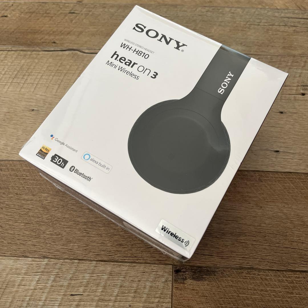 SONY WH-H810 ワイヤレスヘッドホン ブラック