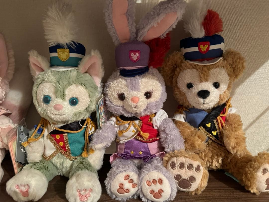 ハッピーマーチングファン　ダッフィー&フレンズ　ぬいぐるみ