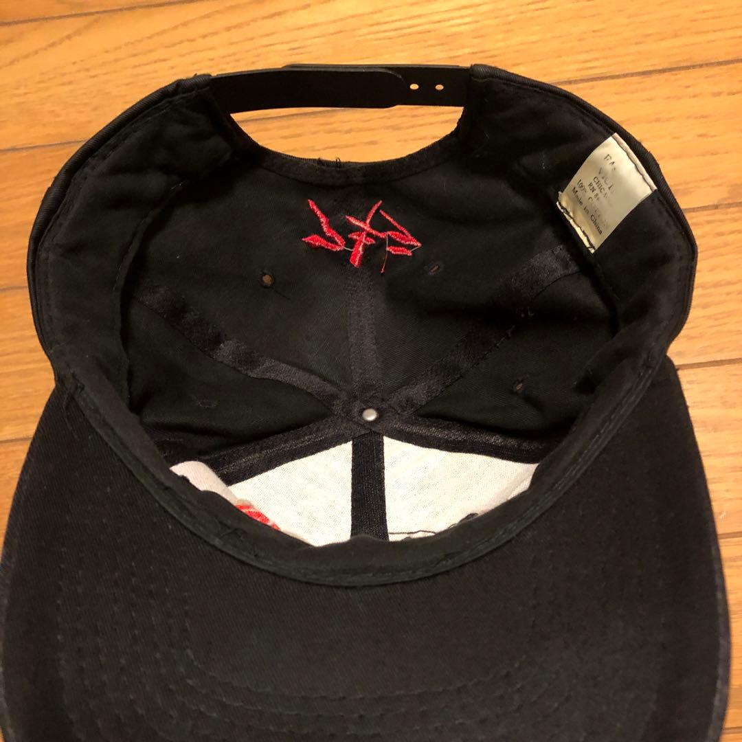 b*!様 AKIRA ロゴ キャップ 黒　FASHION VICTIM製