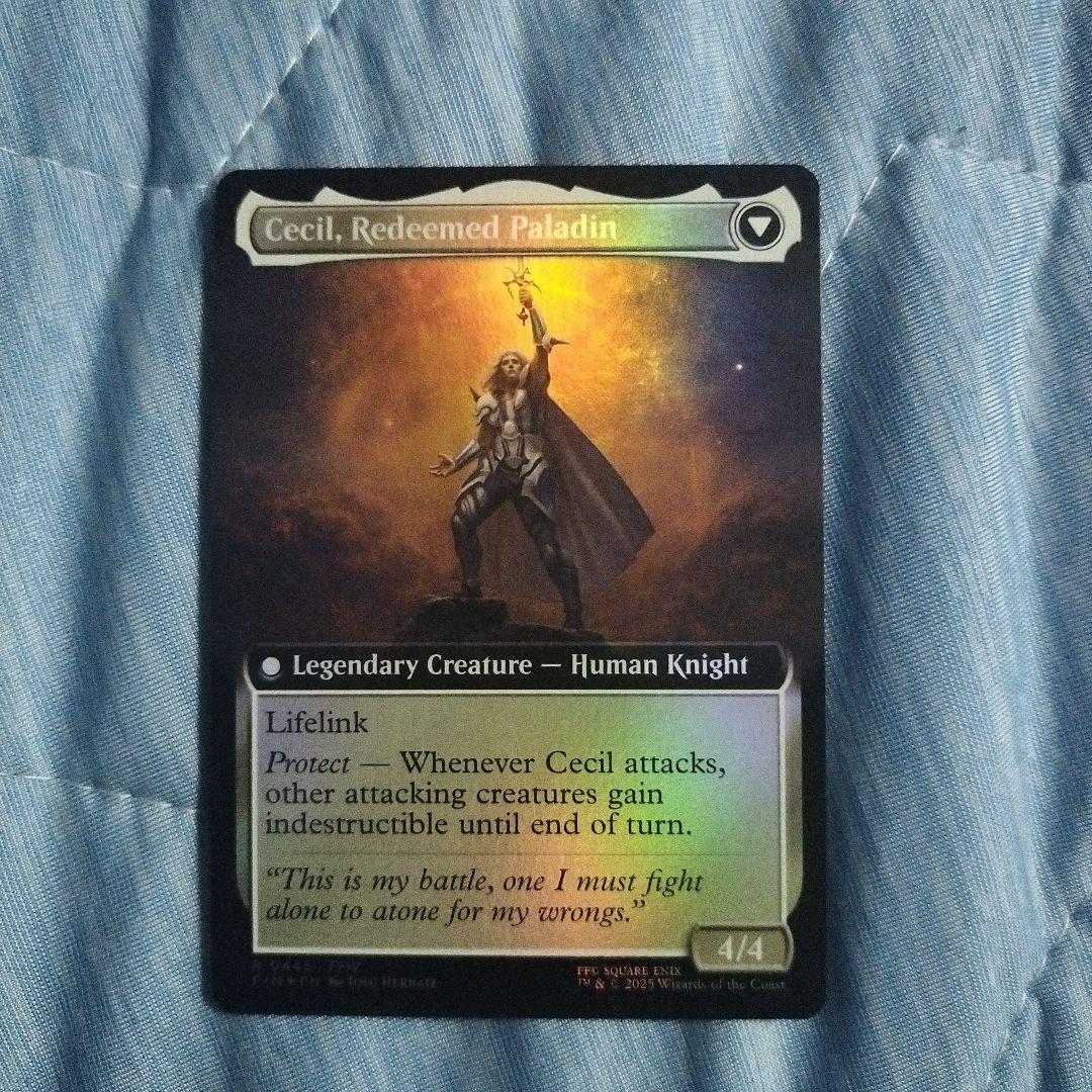 暗黒騎士、セシル　覚醒のパラディン、セシル　拡張　Foil