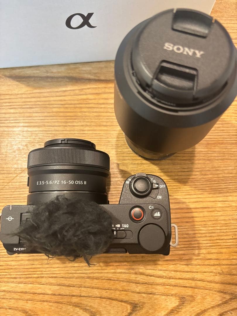 【美品】値下げSONY ZV-E10 II Eマウント バッテリー、レンズ2個付