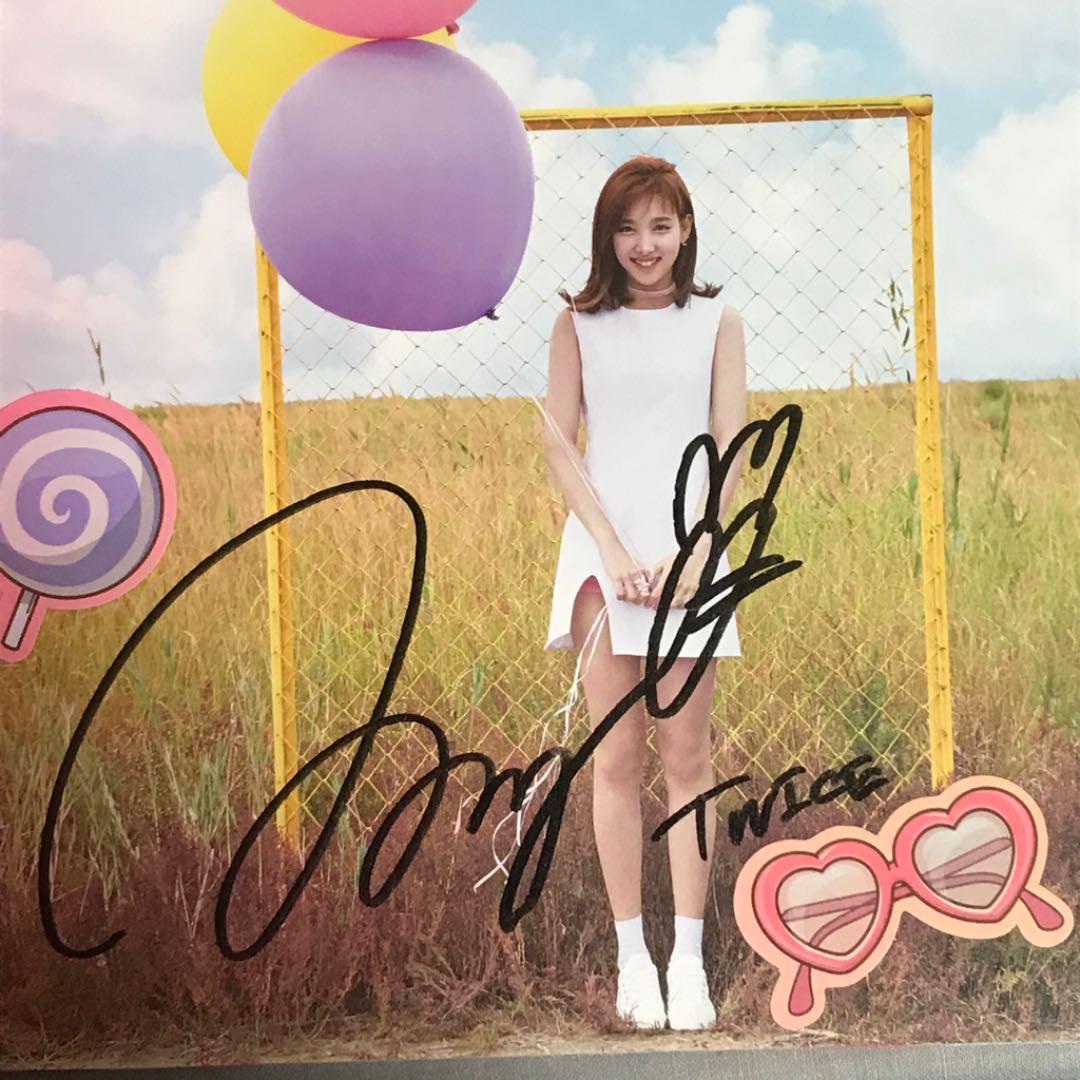 Twice 直筆サイン入りTwicecoaster