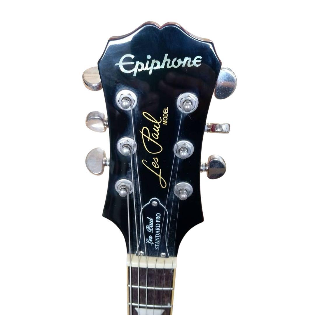 メ1017-88epiphone レスポールSTANDARD PRO つまみ破損