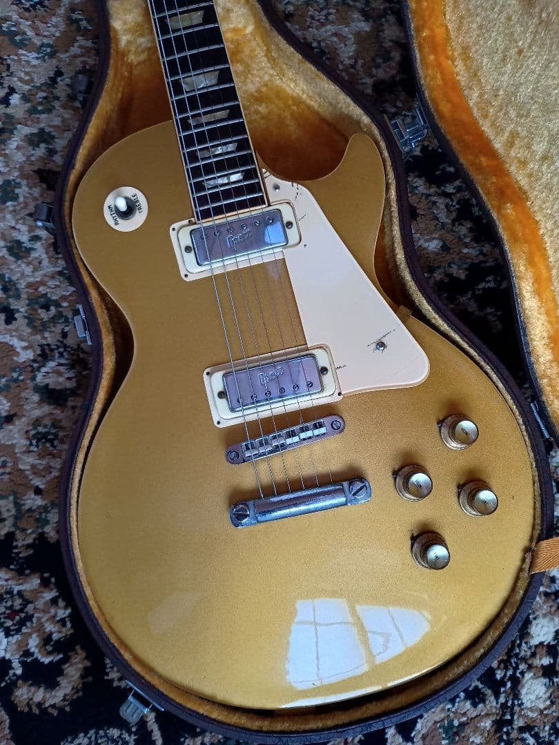 Greco EG-550GS レスポールデラックスタイプ ゴールドトップケース付