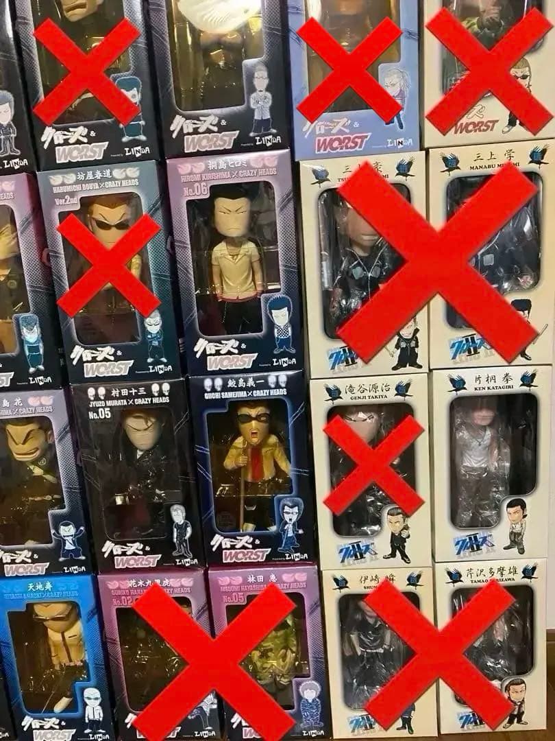 クローズワースト　ボビングヘッド29体