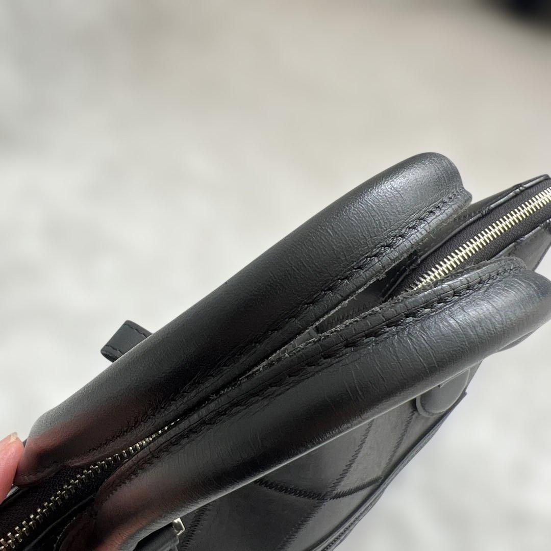 専用　TRION トライオン トートバッグ ボストントート（シボ革） パネル　ブ