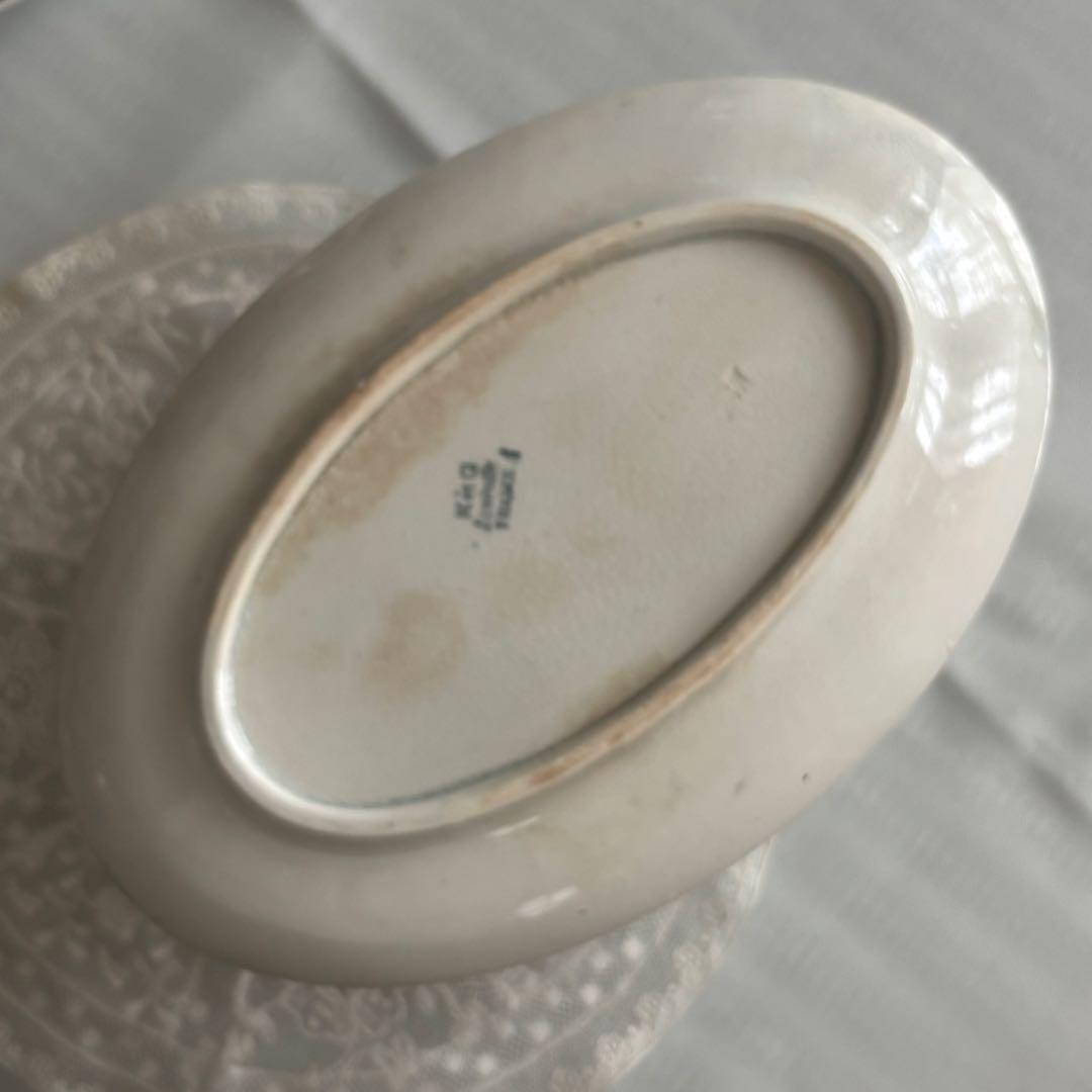 リュネビル Luneville クローバー柄 レギュミエ スーピエール