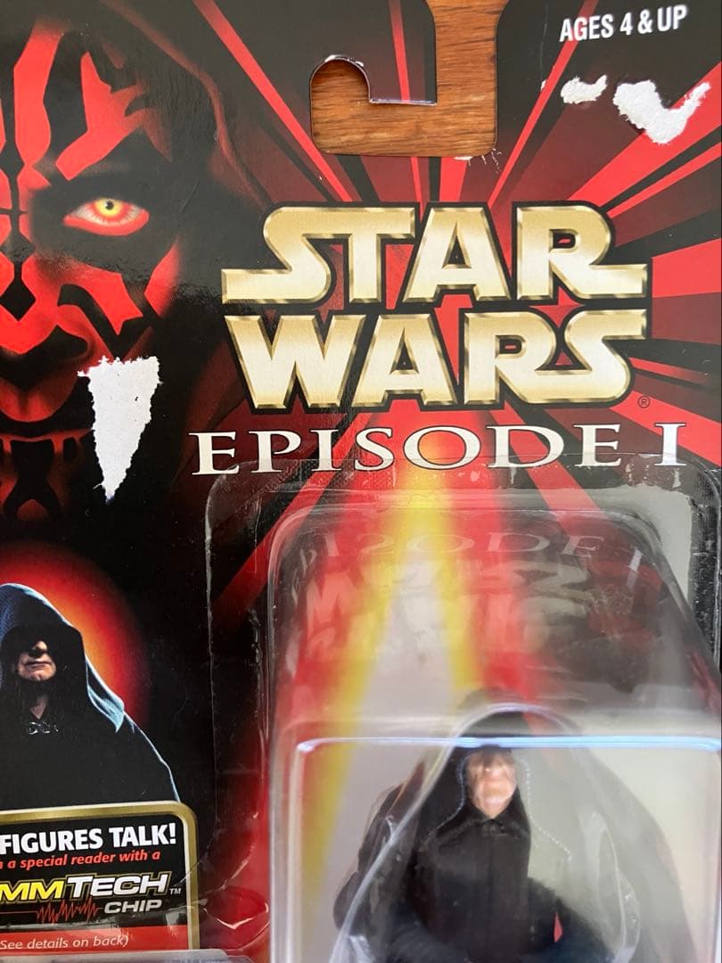 未使用品　スターウォーズ エピソード1 コムテックリーダー&フィギュア　セット