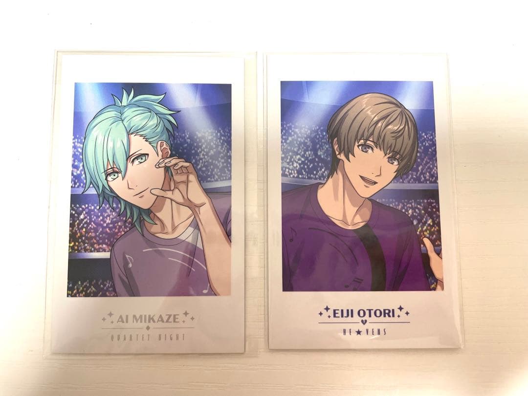 うたプリ ワンダーランド ライエモ フォト風カード 藍　美風藍　鳳瑛二 チェキ