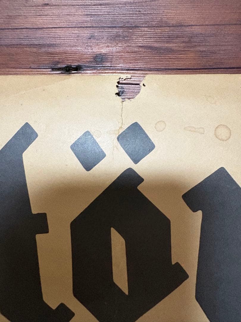 ヴィンテージ　Motörhead ポスター 2種類　1つはアルミコーティング