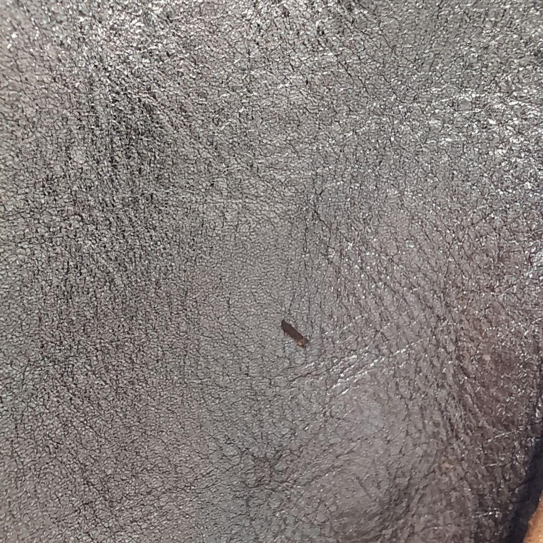 IL BISONTE バケツ型ショルダーバッグ ゴールド