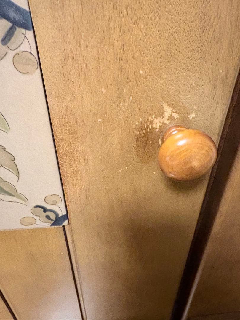 引越し処分 1/25まで｜スパニッシュ調 アンティーク タンスB 大型家具