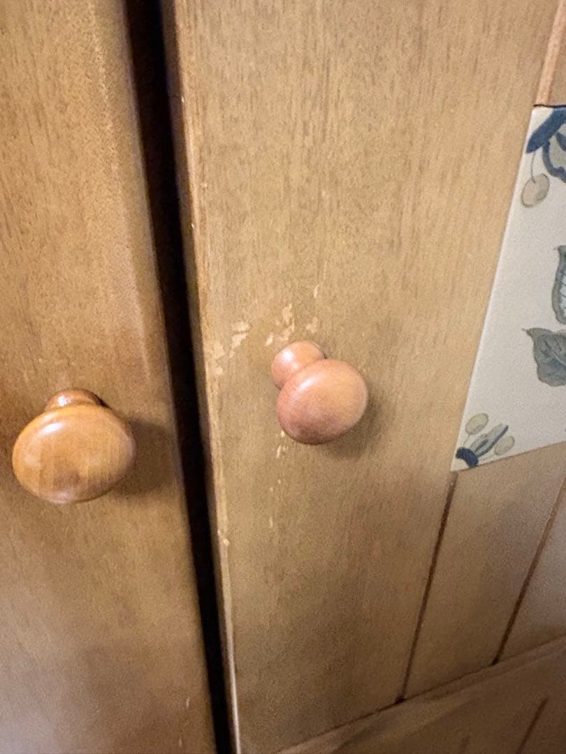 引越し処分 1/25まで｜スパニッシュ調 アンティーク タンスB 大型家具