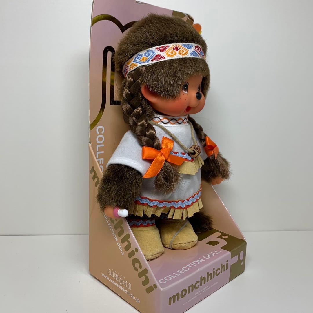 新品 2009年発売 インディアン 女の子 モンチッチ 3104