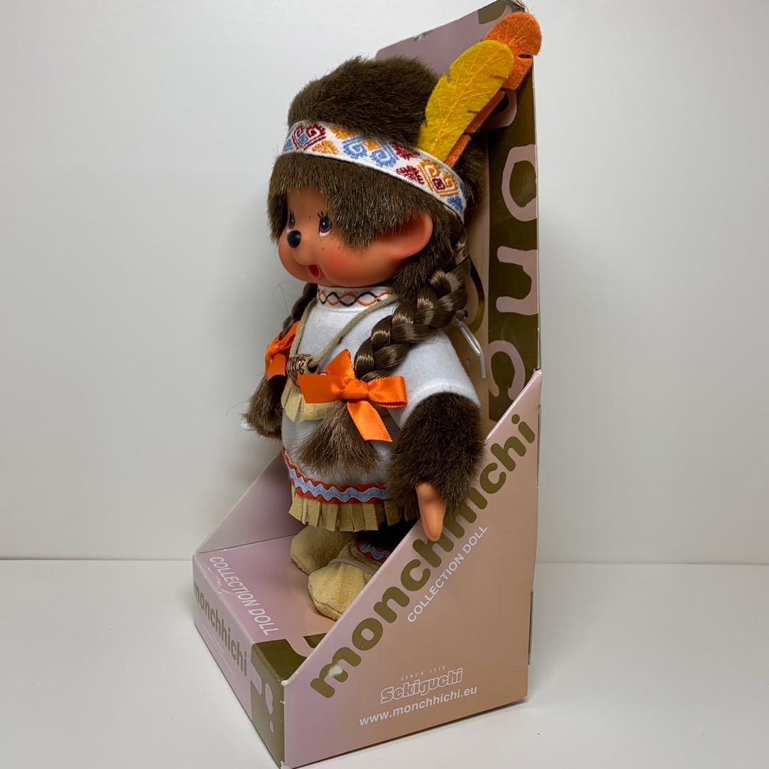 新品 2009年発売 インディアン 女の子 モンチッチ 3104