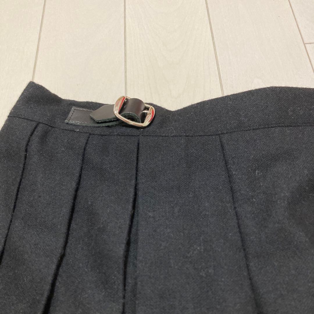 O'NEIL OF DUBLINウールブラックスカート