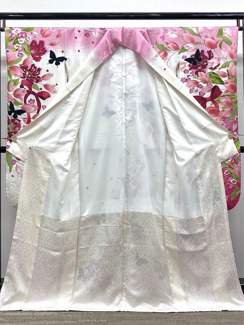 振袖 豪華 平子理沙×Lako Kula チューリップ 身丈167cm 撥水加工