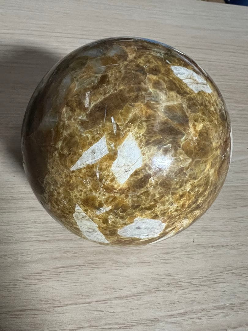 ゴールデンマイカシリカ球天然石装飾