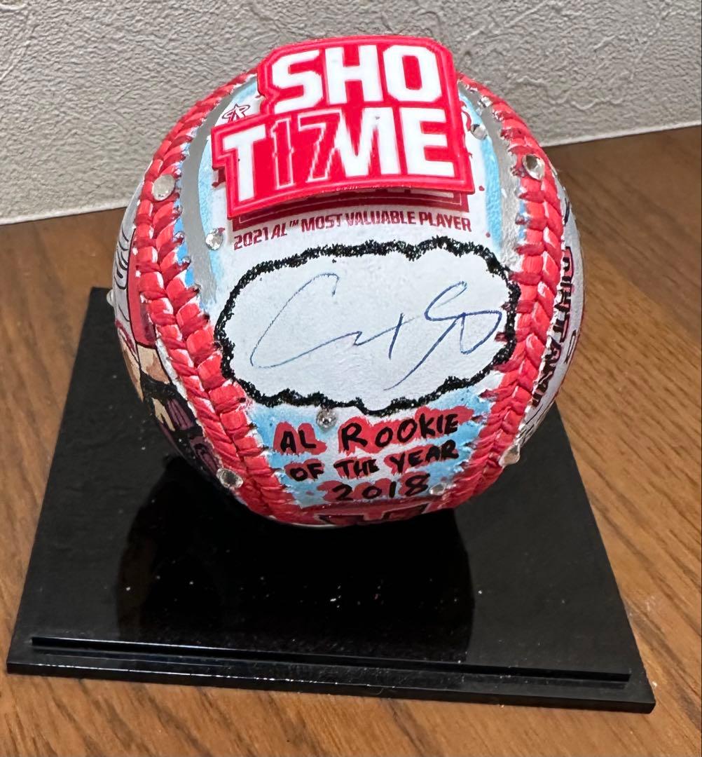 【最終値下げ】大谷翔平直筆サインボール×チャールズ・ファジーノ 完全受注限定品