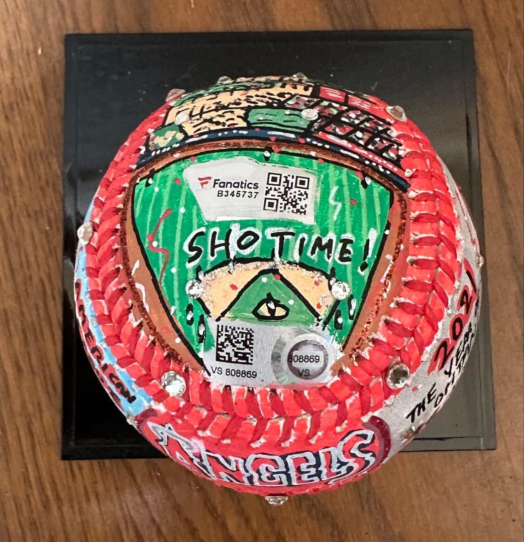 【最終値下げ】大谷翔平直筆サインボール×チャールズ・ファジーノ 完全受注限定品