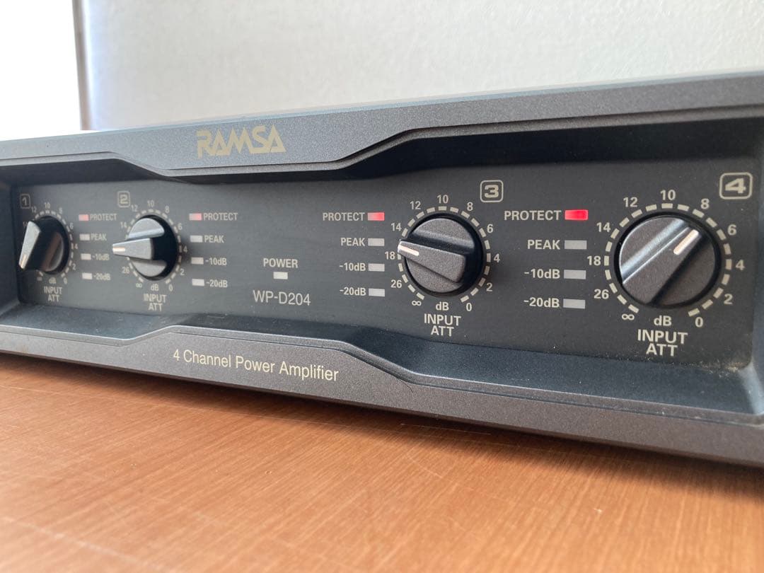 Panasonic　パワーアンプ　WP-D204
