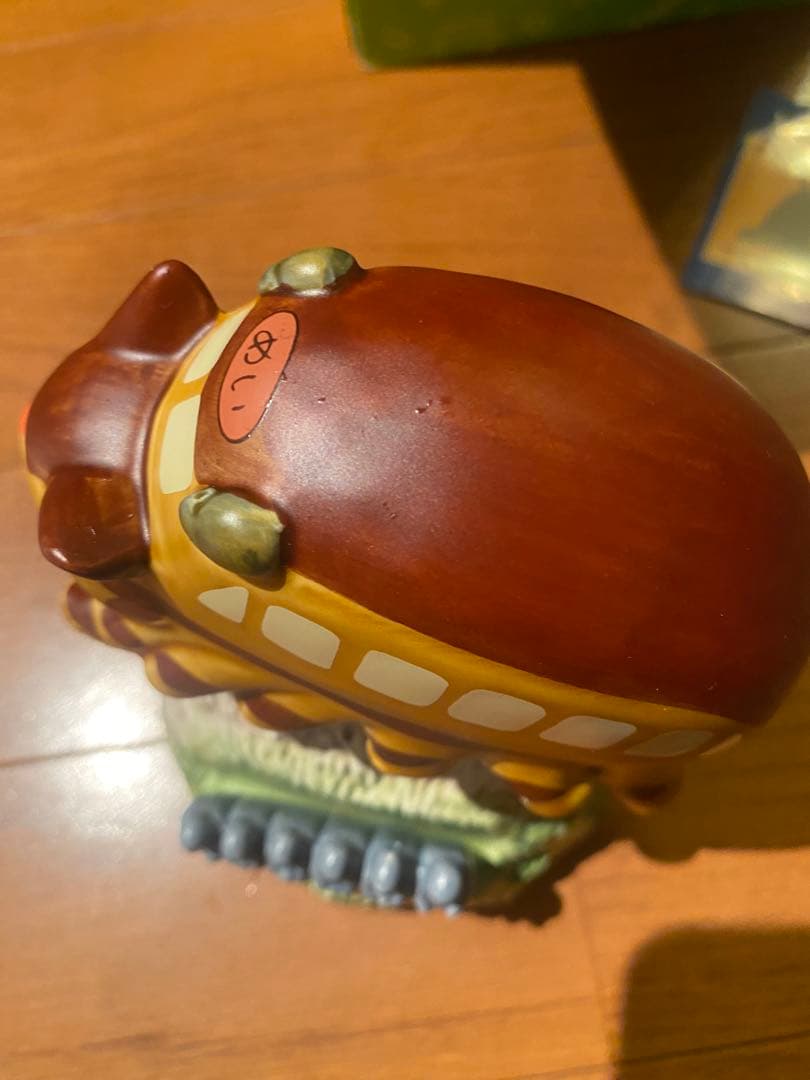 となりのトトロ　ネコバス　オルゴール　スタジオジブリ　置物　セキグチ
