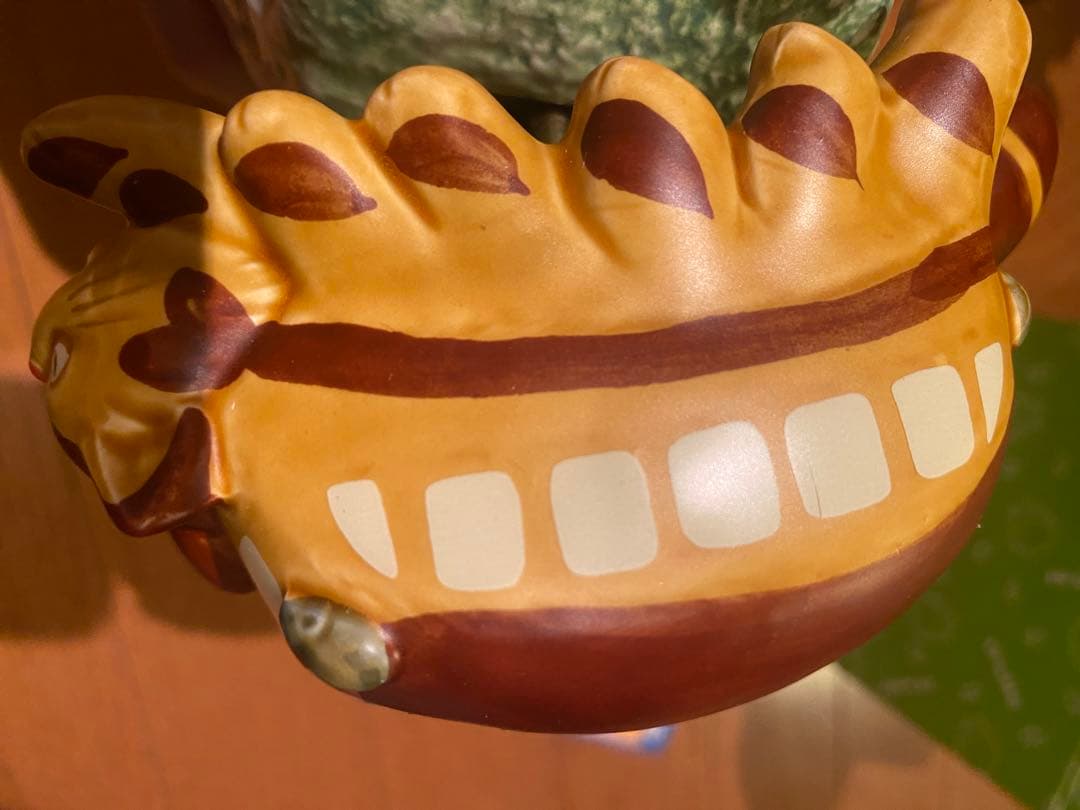 となりのトトロ　ネコバス　オルゴール　スタジオジブリ　置物　セキグチ