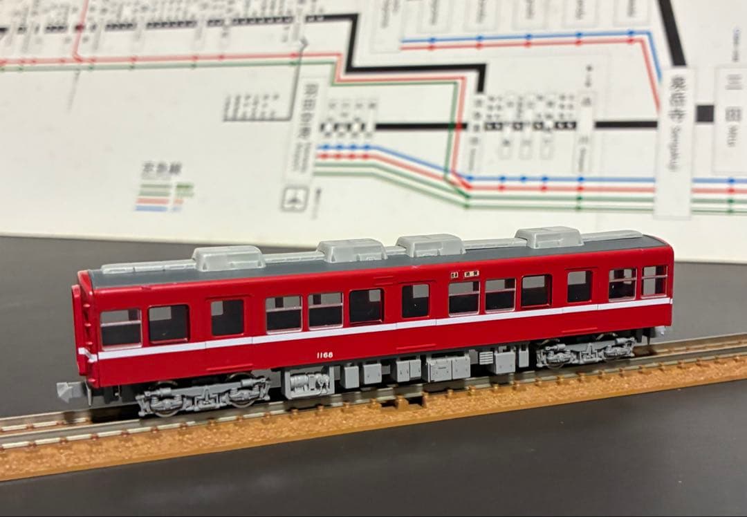 管理番号1739 京急 旧1000形（分散冷房車）キット組立品 4両