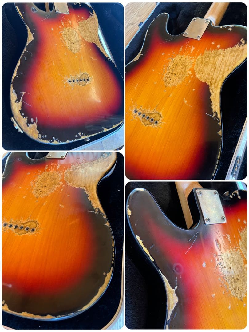 ハードレリック’57テレキャスタータイプ アルニコPU クラシックサンバースト