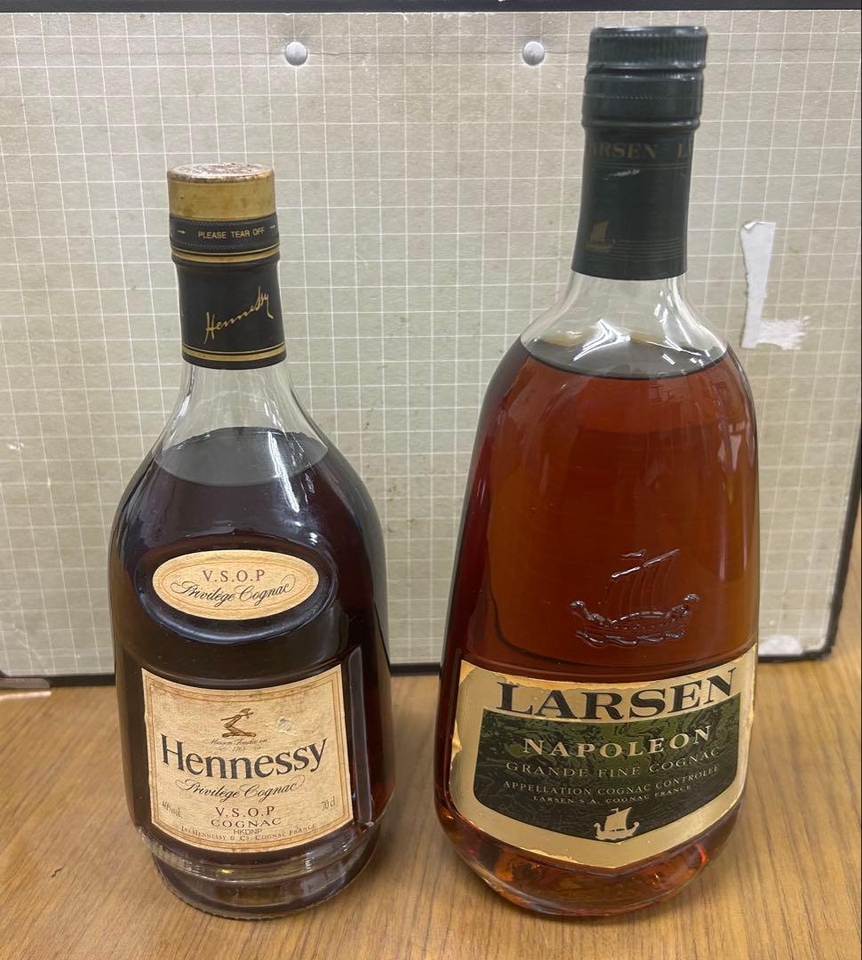 Hennessy VSOP & Larsen Napoleon コニャックセット