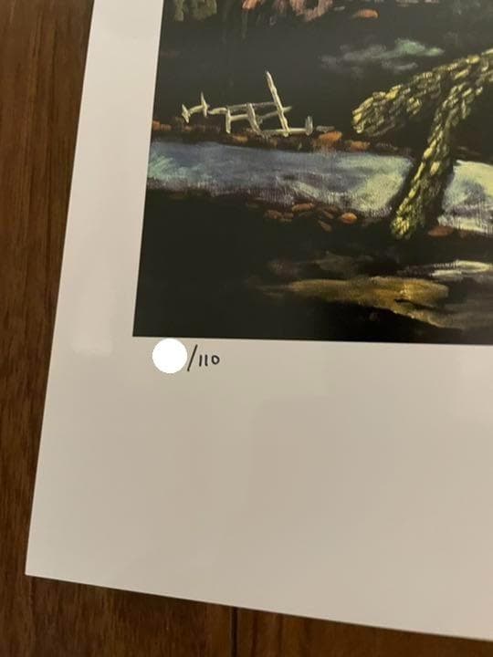 平子雄一 シルクスクリーンEd110 サイン入り Tree House