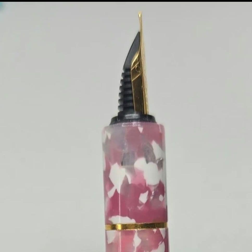 ブングボックス 大西製作所 螺鈿桜桜吹雪万年筆 F