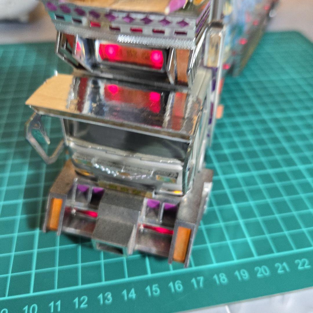 アオシマ1/43デコトラトレーラーラジコン荒武者リアルサウンド