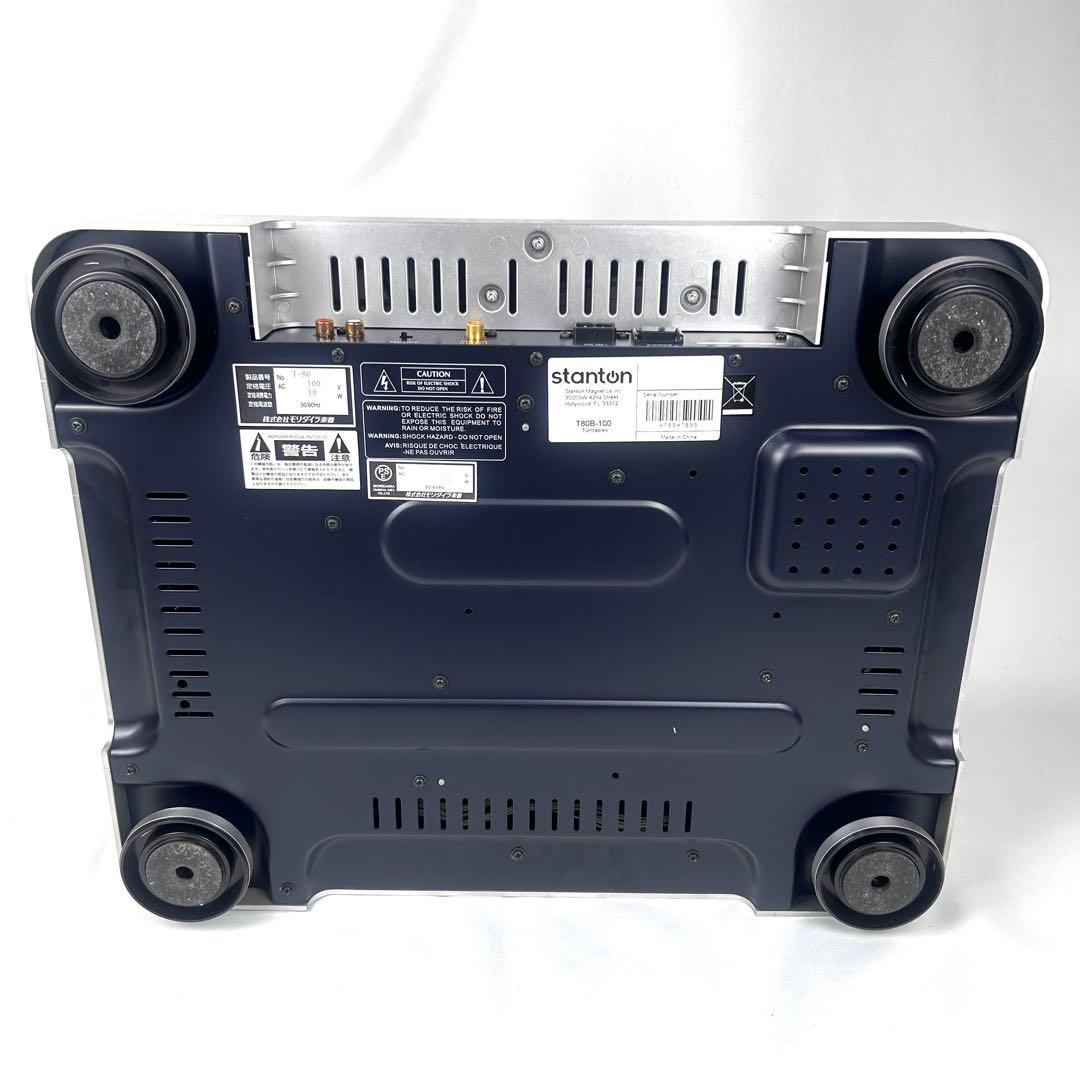 【人気】stanton ターンテーブル T.80 カートリッジ付 動作確認済