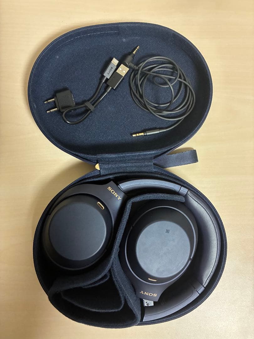 SONY WH-1000XM4 ワイヤレスヘッドホン ミッドナイトブルー