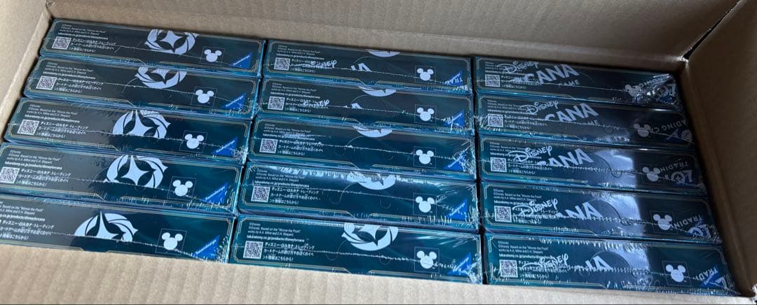 ディズニー・ロルカナ・TCG 大いなるアズライト 1カートン 15箱 15box