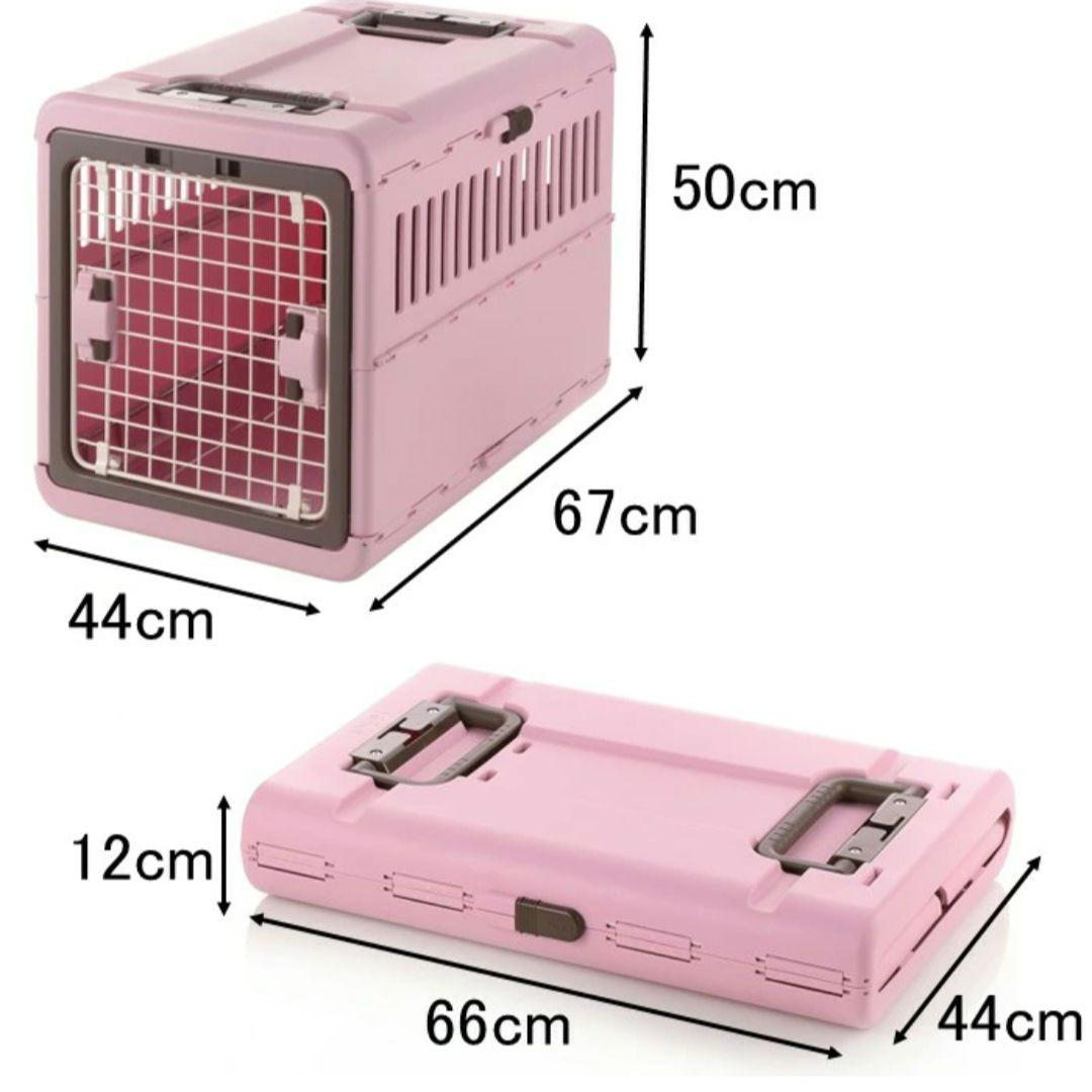 リッチェル キャンピングキャリー 折りたたみ L クレート Richell